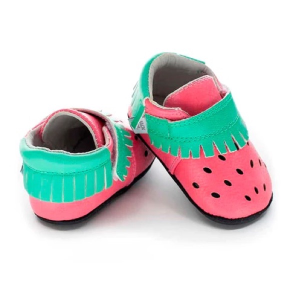 [BOGO ✨] NWOT MILA WATERMELON FRINGE MOCS - JACK & LILY 🍉 - Picture 4 of 5